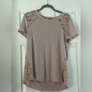 Express dressy light pink shirt